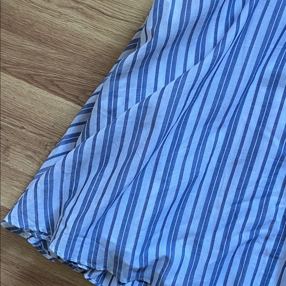 Calvin Klein Blue and White Striped Dress - Picture 6 of 6